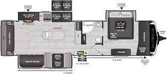 2023 KEYSTONE OUTBACK 328RL, , floor-plans-day image number 0